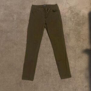 Girls Old Navy Green Skinny Jeans